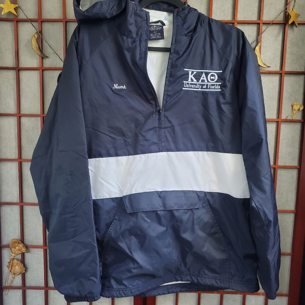 Kappa Alpha Charles River windbreaker jacket